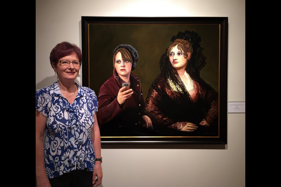 Laara Cassells, a retired art instructor from Medicine Hat College who calls home a ranch north and east of Sundre toward Eagle Hill, was named one of two grand prize winners in the See|Me organization’s New Realism/Altered Reality international exhibition coming up later this month at Gallery 23 in New York City. 
Courtesy of Laara Cassells
