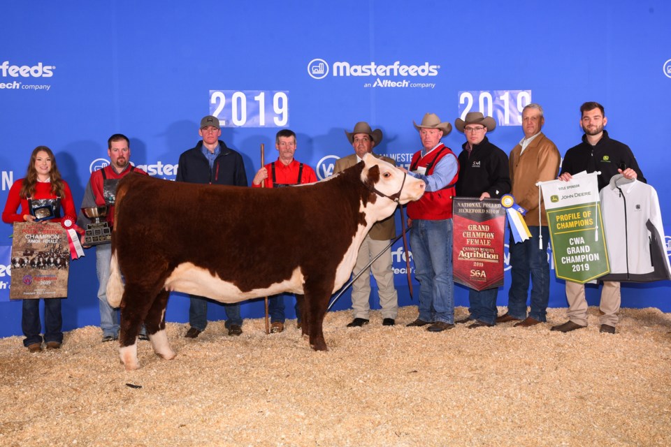 MVT local heifer wins canadian title