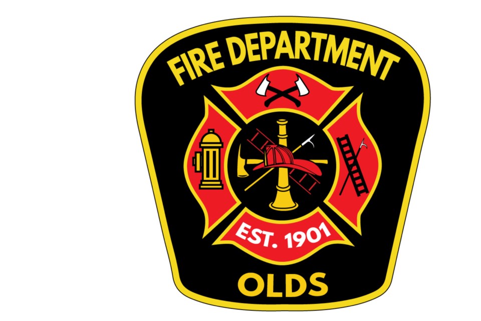 MVT new Olds Fire Department crest