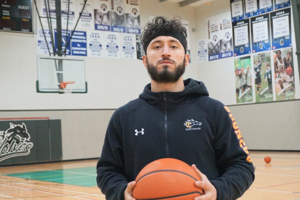 Mobin Ali has joined the Olds College men's basketball team.
Photo courtesy of Olds College