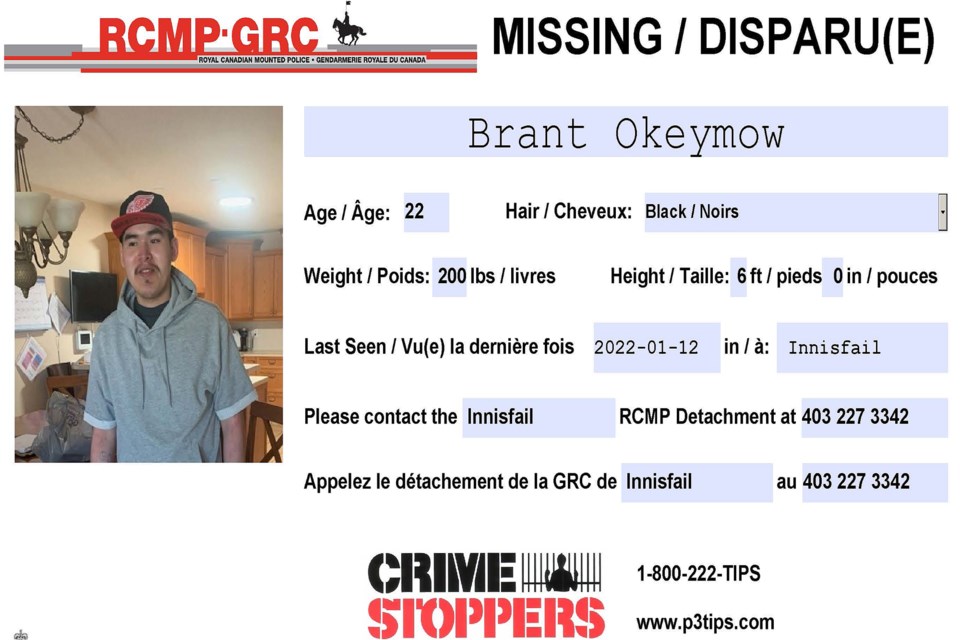 MVT OKEYMOW missing man