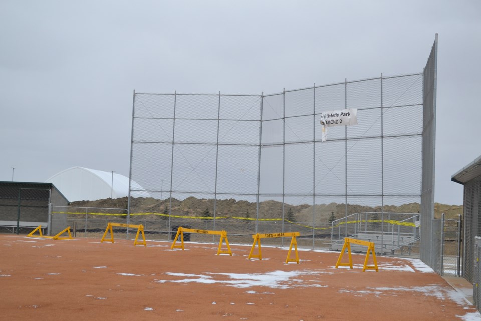 MVT Olds Ball diamond 2 Rotary Park