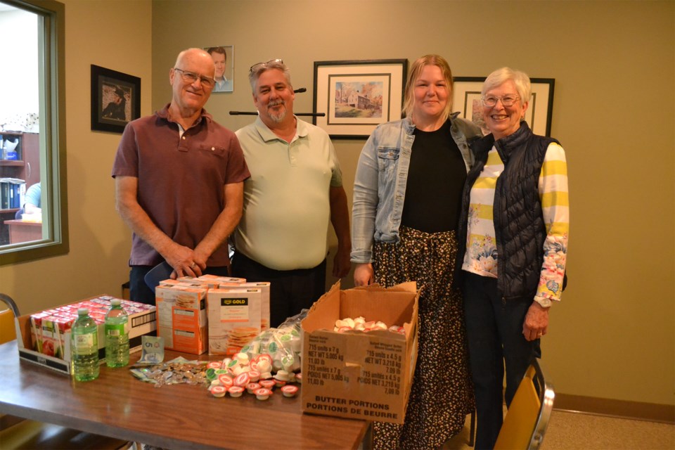 MVT Olds chamber food bank donation-1