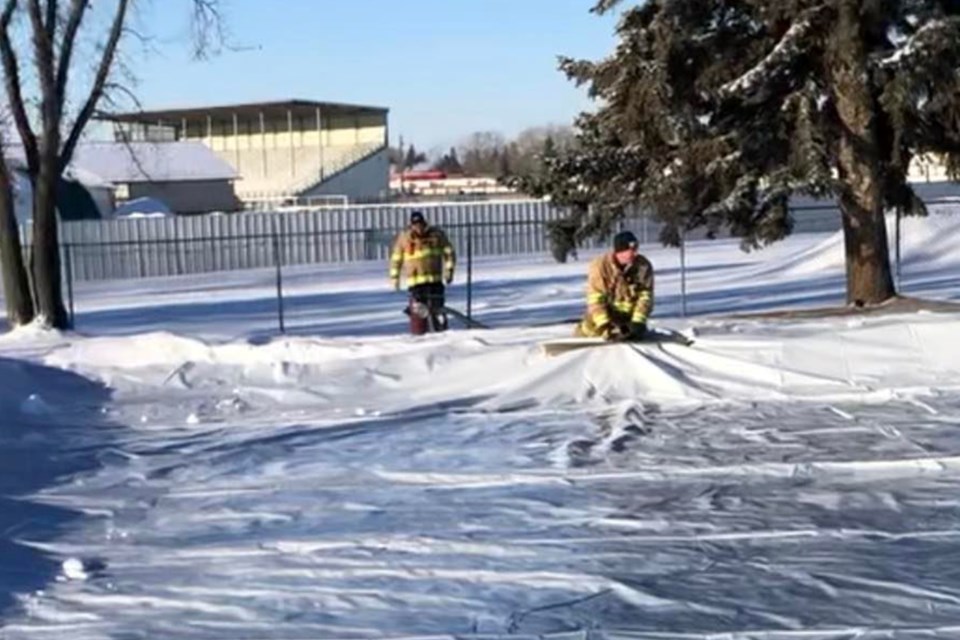 MVT Olds fire department skating rinks