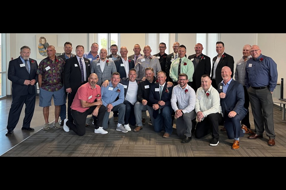 The 1991-1994 editions of the Olds Grizzlys Junior A hockey team were inducted into the Alberta Sports Hall of Fame on May 26.