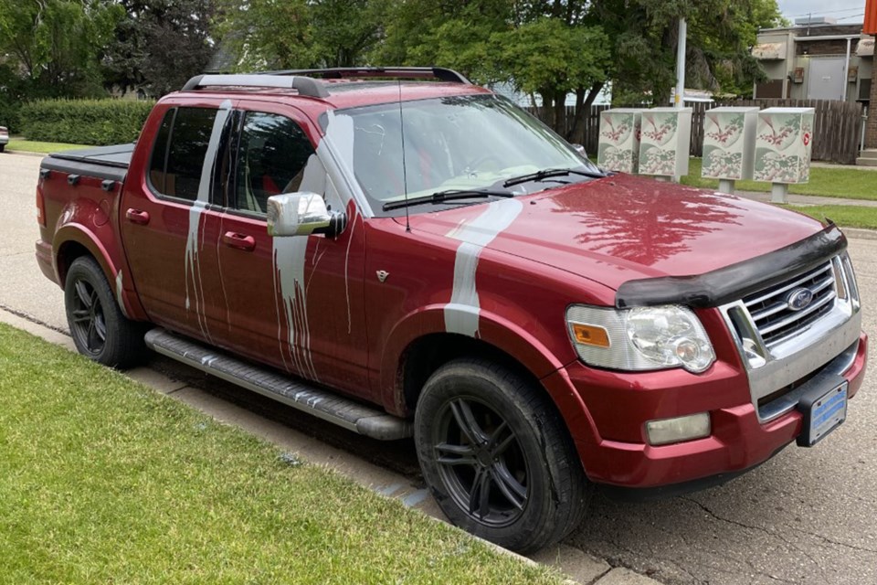 mvt Paint on truck