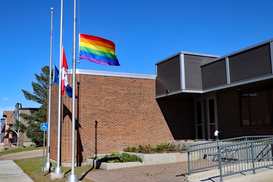 MVT Pride flag Innisfail 2022