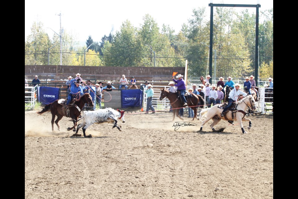 Rance Coates and partner in action. Photo courtesy of Ashley Coates Photography