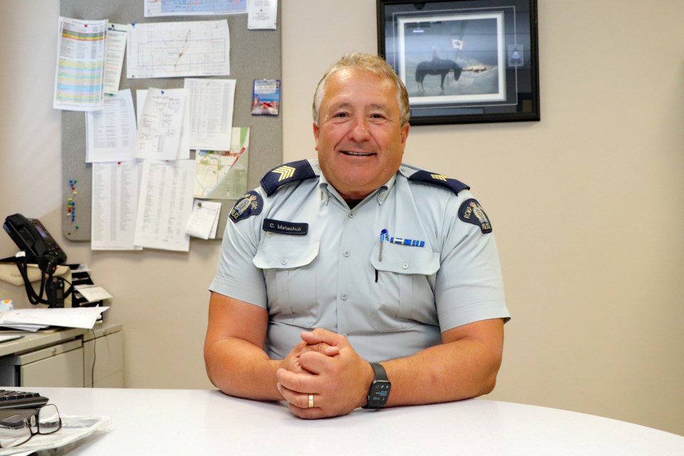 MVT RCMP Staff Sgt Chris Matechuk retires 1