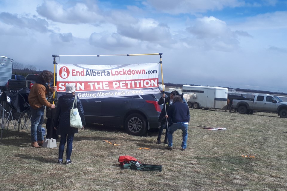 MVT Rodeo rally - sign