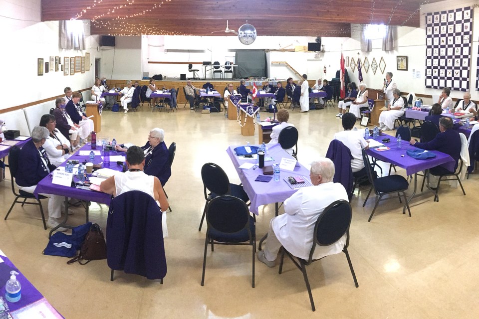 Sundre Royal Purple #191 hosted the Alberta Royal Purple Association Society's annual conference at the Sundre Elks Hall on Saturday, Oct. 3.
Simon Ducatel/MVP Staff