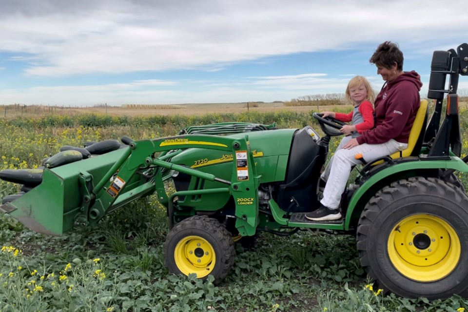 MVT Rural Food Drive tractor