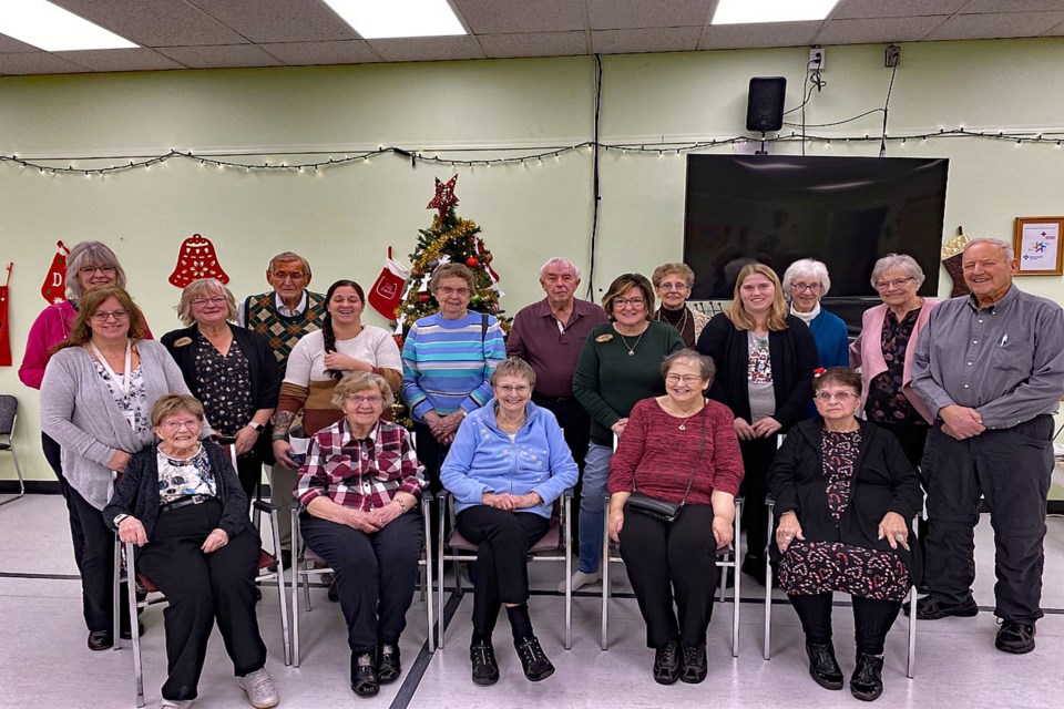 Organizers, volunteers and participants of the Innisfail Generations Legacy Project; an initiative that has preserved stories and memories of local citizens for future generations. Submitted photo