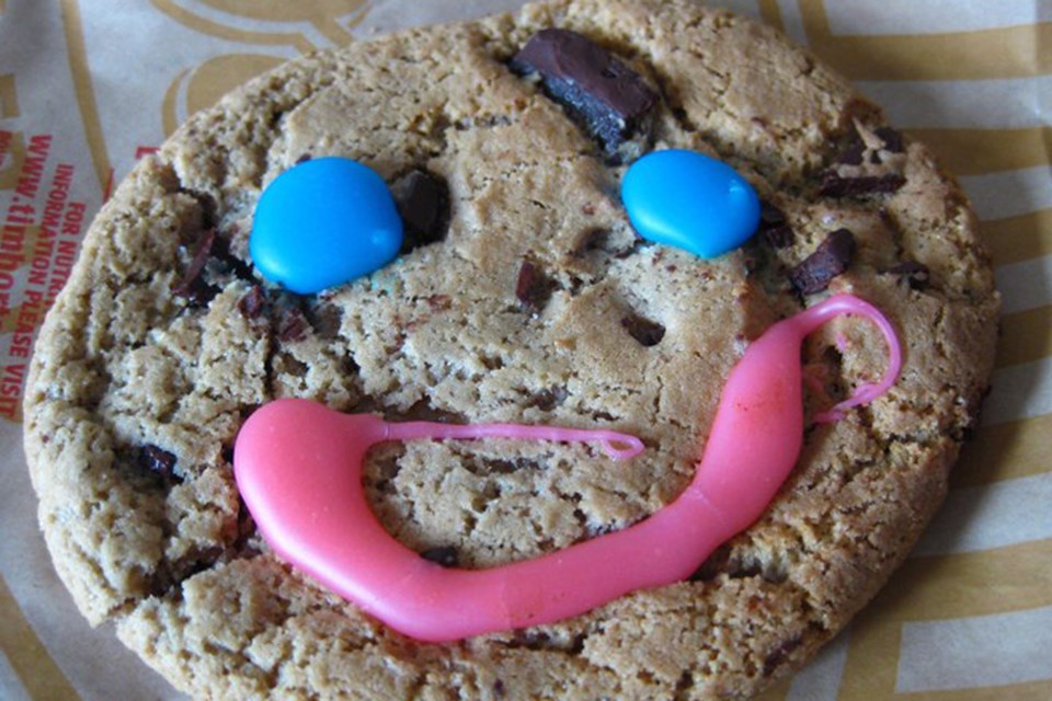 MVT smile cookie