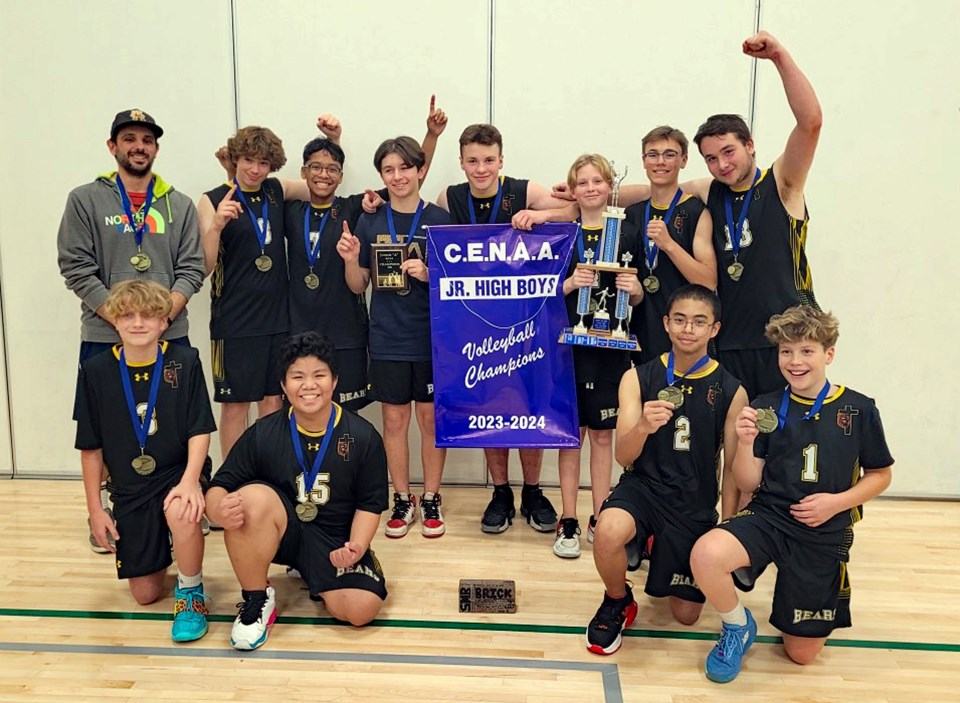 Innisfail's St. Marguerite Bears are volleyball champs ...