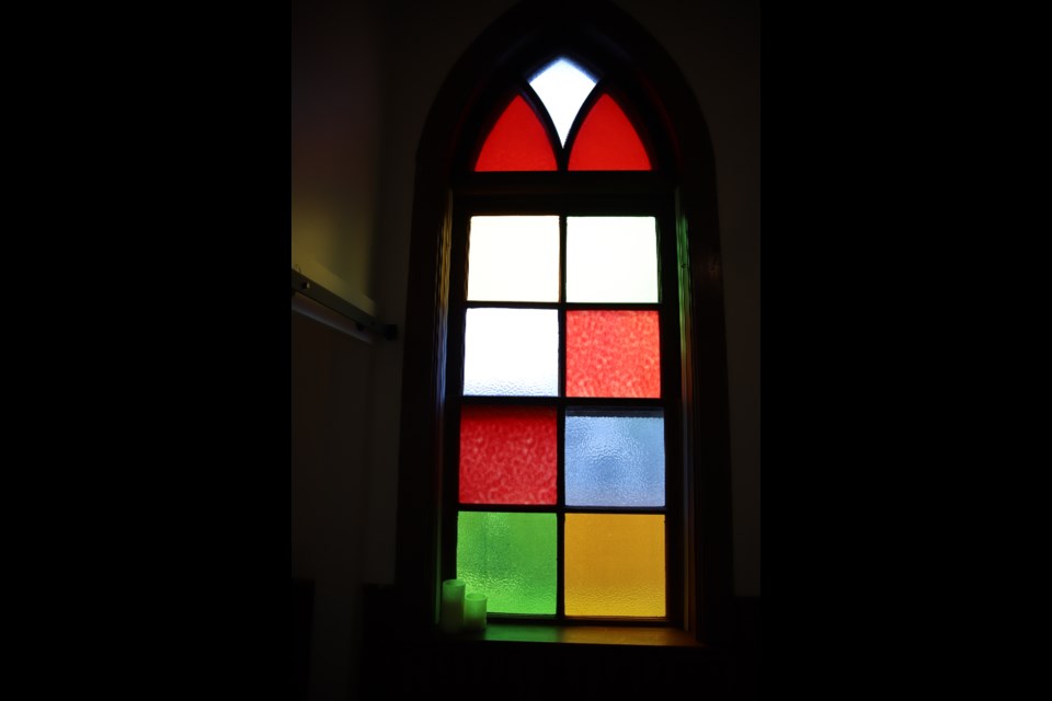 A window in one of the suites.

