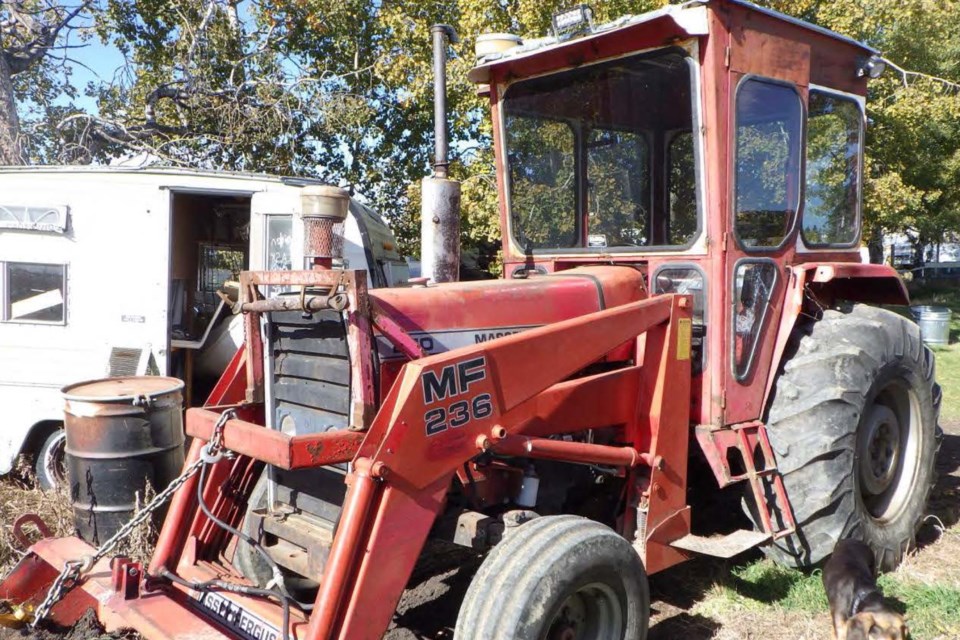 MVT stolen Massey Ferguson tractor