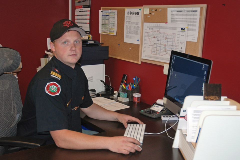 MVT-Sundre acting fire chief
