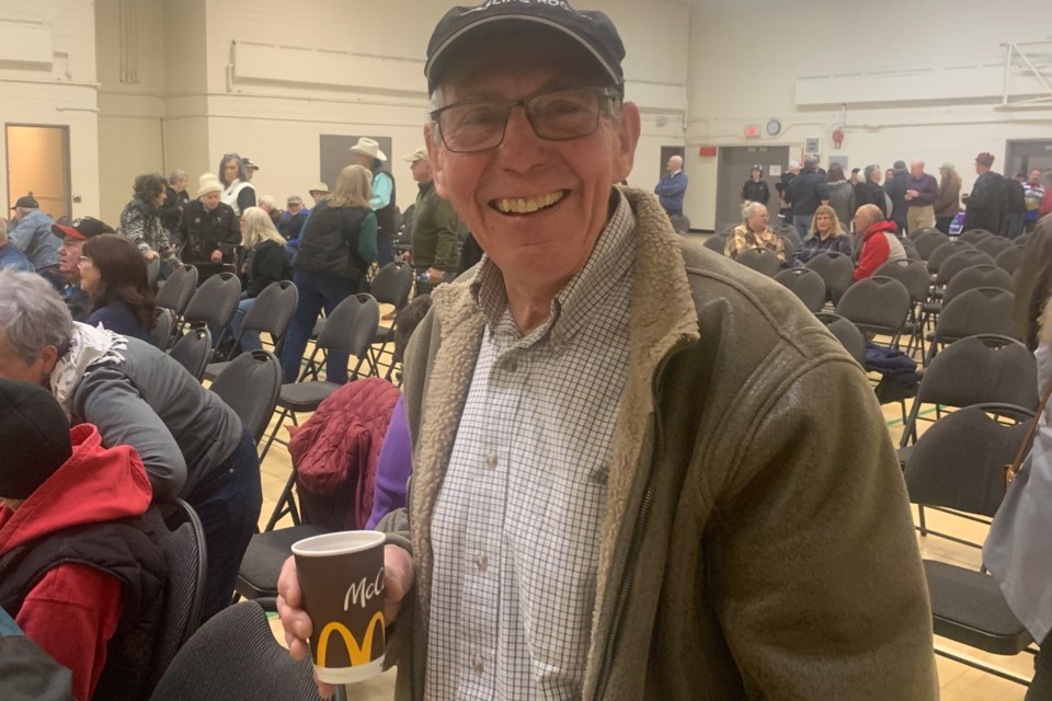 Bob Griebel, who lives in the Bergen area and leans a little to the left with climate being among his primary concerns, was among the undecided voters still considering his options. Simon Ducatel/MVP Staff