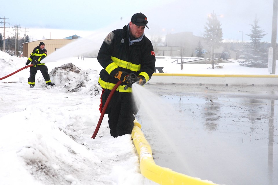 MVT Sundre outdoor rink prep 3