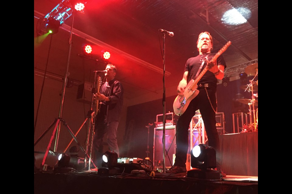 The Chevelles, a Lethbridge-based rock n' roll cover band, were for the first time since 2019 back in Sundre on Saturday, Oct. 1 for the ninth edition of the formerly annual Rockin' the Rink fundraising event for the Sundre Curling Club. 
Simon Ducatel/MVP Staff