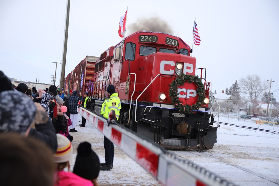 The CPCK Holiday Train arrives in Olds Dec. 8.
Doug Collie/MVP Staff