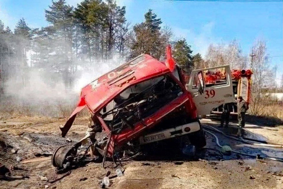 MVT Ukraine firefighter truck