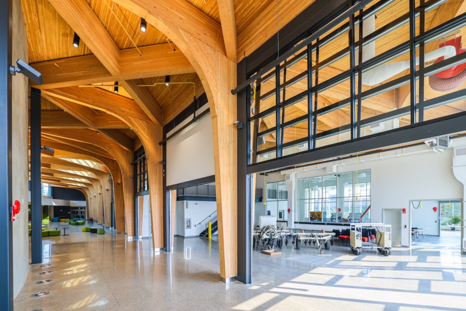 MVT Werklund Ag Tech Building interior