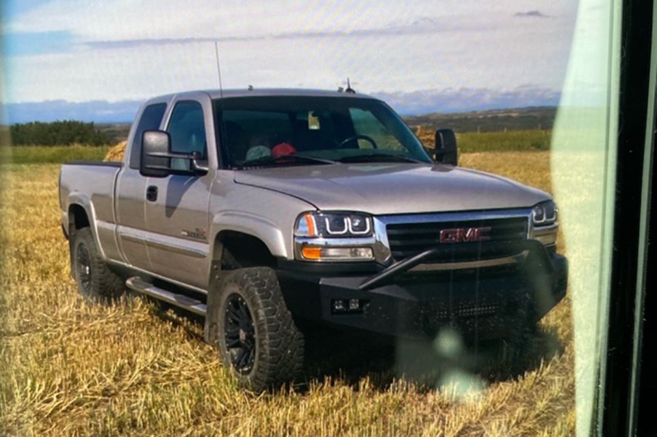 police seek stolen truck