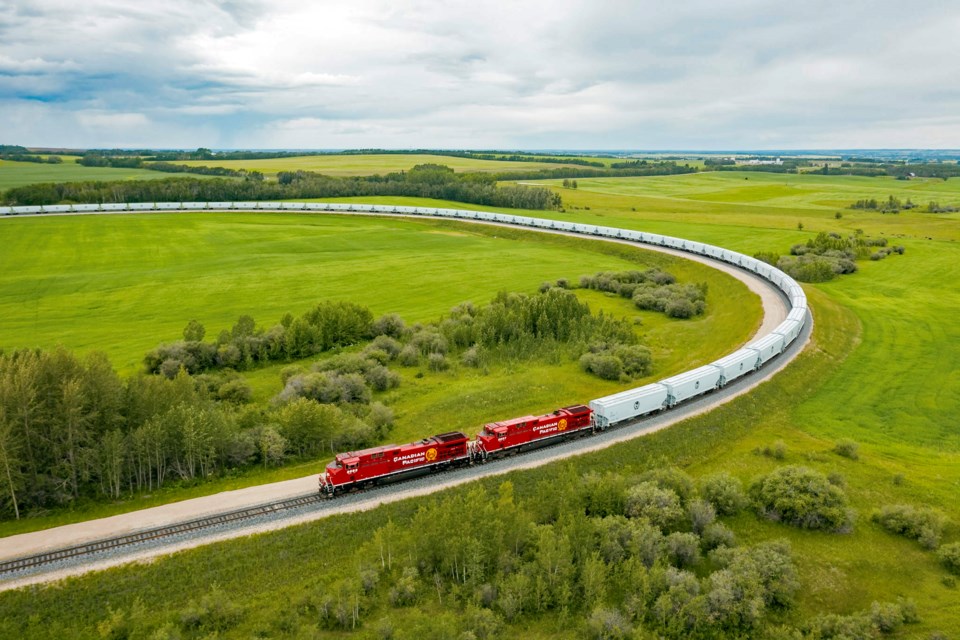 WEB CP's Largest Ever Grain Train