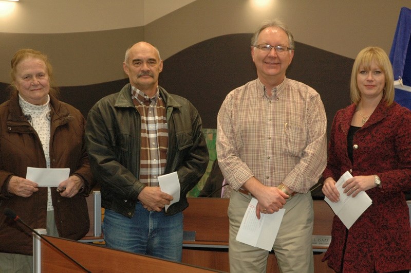 These groups received grant cheques