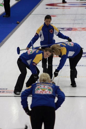 Becca Konschuh plays at the Junior Women&#8217;s Championship