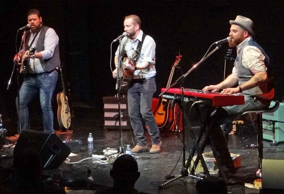HOMEGROWN FOLK-ROCKERS ó Canadian folk-rockers The Lion The Bear The Fox performed at the Sundre Arts Centre on Saturday, Jan. 16. The event was well attended with 91 tickets 