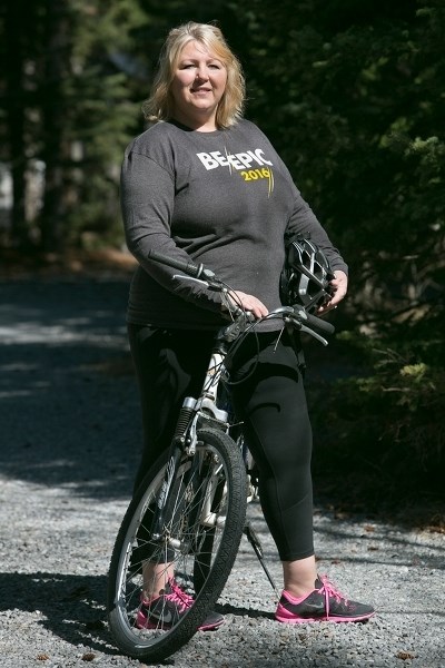 Rebecca Trotter at her home in Sundre on April 7.,