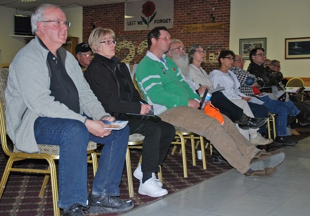On May 10, about a dozen people attended a public engagement session at the Sundre Legion to inform residents about the local FireSmart initiative. Previous meetings had been 