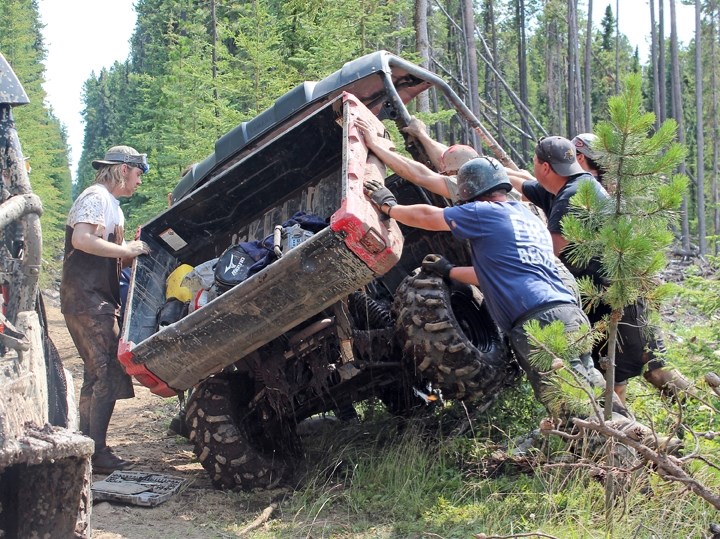 Although a few participants in last year&#8217;s ATV poker rally fundraiser for the Sundre Fire Rescue Society found themselves stuck in odd spots, there were no serious