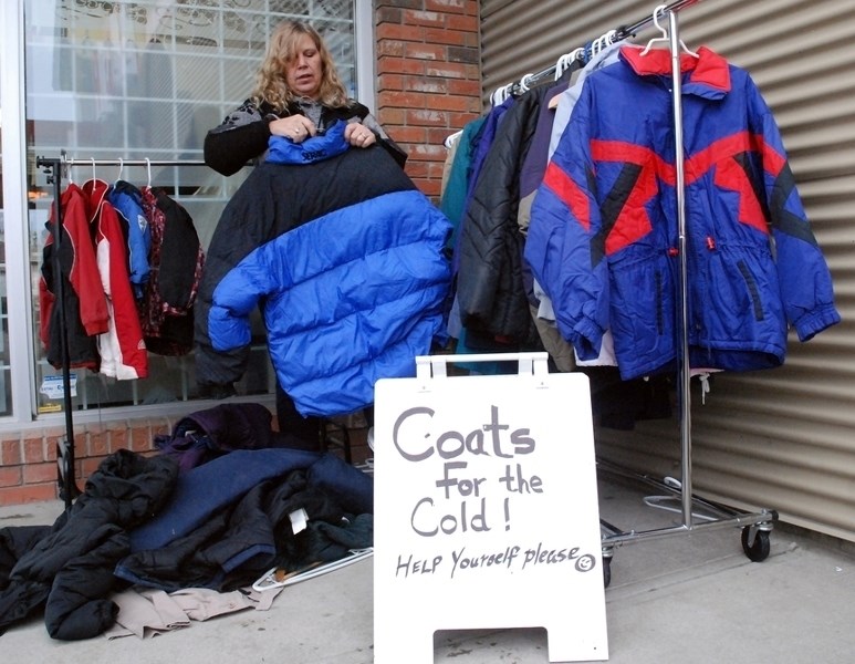 Sundre resident Shelley Kohut, who started a local seasonal initiative called Coats for the Cold five years ago, plans to keep running the program well into the new year.,