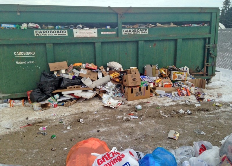 The Town of Sundre&#8217;s recycling centre, located in the municipality&#8217;s southeast near the local legion, was designed specifically for residential use only, and