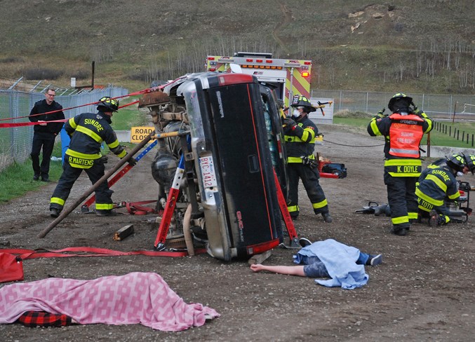 staged crash 1