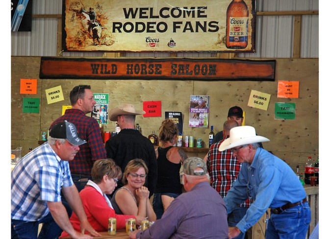  The new Wild Horse Saloon, featuring two large screen televisions to broadcast the rodeo action live, was a welcome addition.