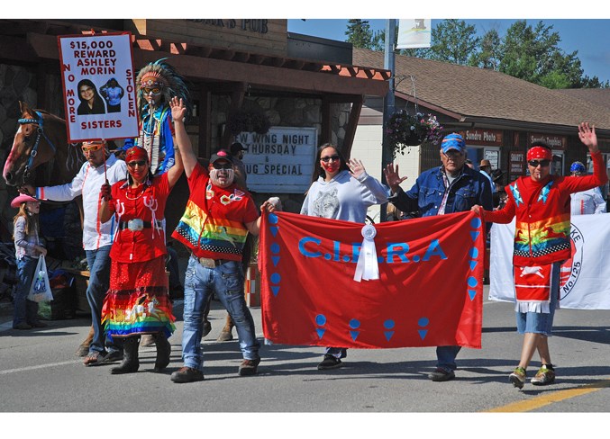  Members of the Canadian Indian Relay Racing Association made their first appearance in the parade as well as the Sundre Pro Rodeo.