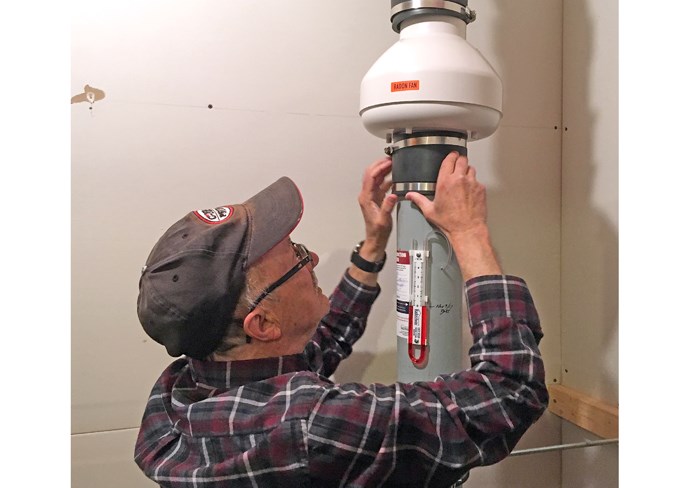 Radon mitigation