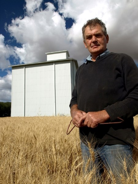 Roelof Speelman owns a grain farm at the site of the famed Reed Ranch