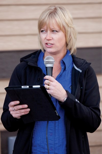 Mayor Annette Clews.