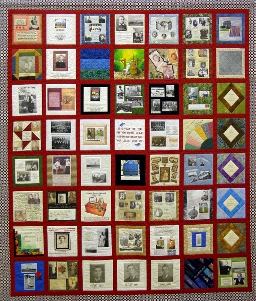 A beautiful quilt of remembrance