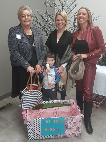 Preston&#8217;s Purses is taking donations of hats, tuques, purses, gloves, toiletries and more to give to those less fortunate. Drop boxes are available at ATB Financial