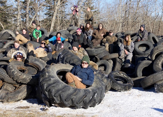 Cremona 4-H members pose for a photo during a recent community event.