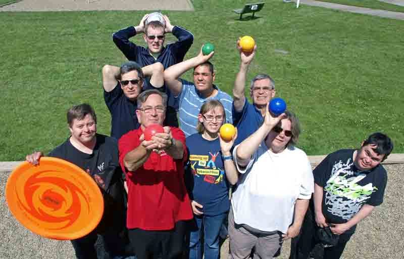 Innisfail&#8217;s special athletes get together at Centennial Park last week in preparation for sport competition with the Special Olympics Alberta (SOA) program. They agreed 