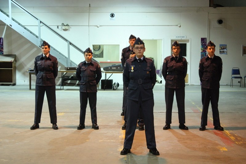 Several of the No. 7 Penhold Royal Canadian Air Cadets were on parade during their weekly meeting on April 3.