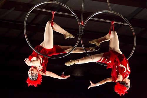 The Royal Canadian Circus visited Innisfail May 16. Performances took place at the Innisfail Arena at 4 p.m. and 7:30 p.m.